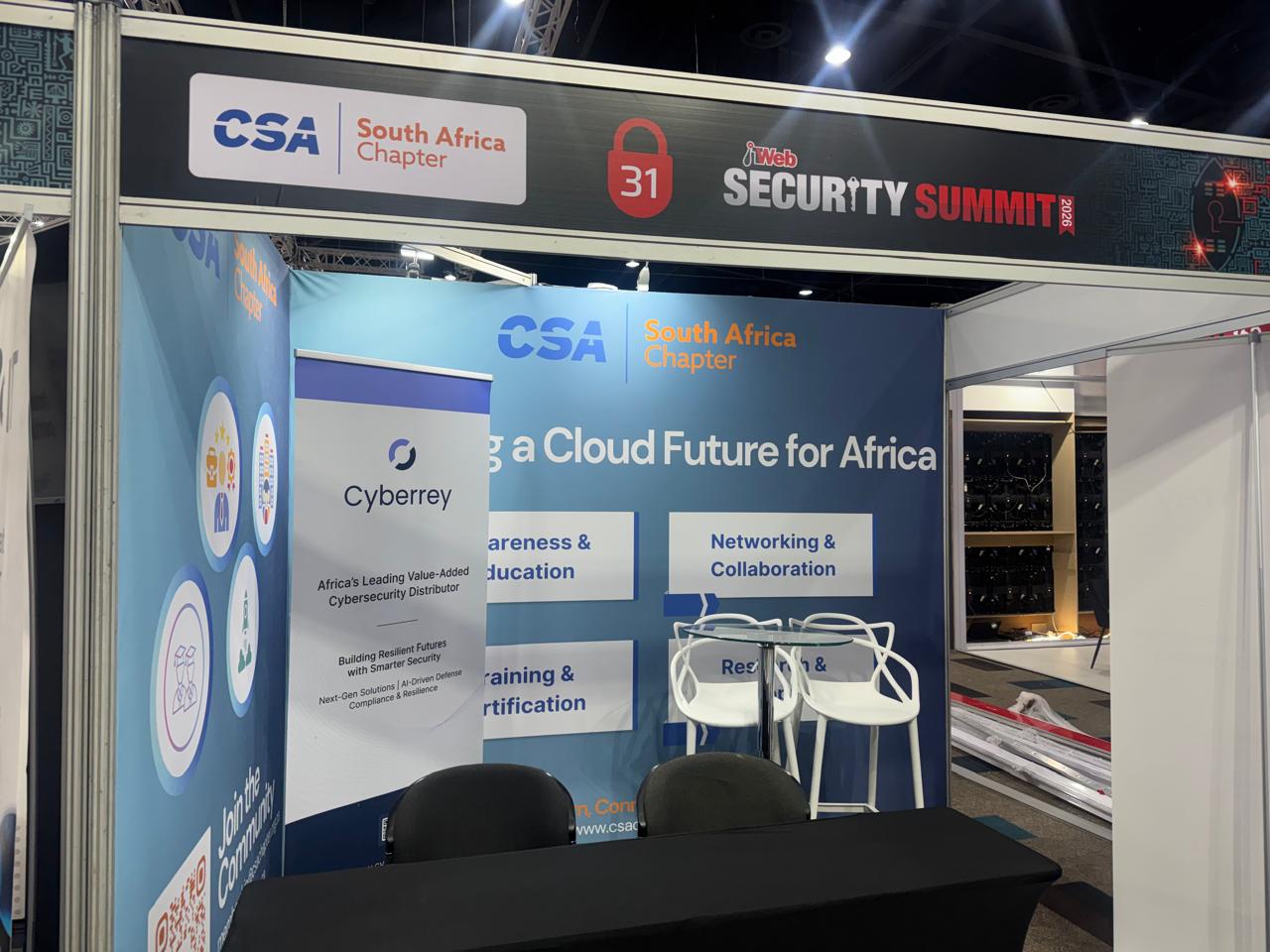 CSA South Africa Chapter — ITWeb Security Summit 2026, Display Sponsor